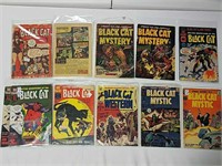 11 Black Cat comics