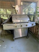 Brinkman 3-Burner LP Grill w/Side Burner