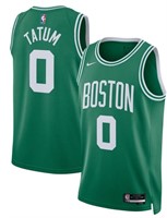 Sz L (48) Unisex Nike Jayson Tatum Green Boston