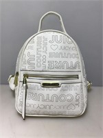 Juicy Couture White Logo Backpack. Excl.