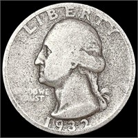 1932-S Washington Silver Quarter NICELY