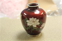 Japanese Ginbari Cloisonne Vase