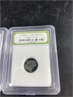 2 Ancient Roman coins, likely Judean era