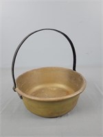 Antique Brass Jam Bucket