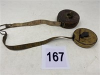 Old cloth tape measures