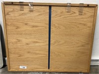 Oak Sliding Door Cabinet