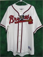 BRAVES RUSSEL MADDUX JERSEY XL W/ TAGS