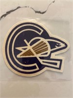 Vintage NHL Oakland Golden Seals Felt Crest