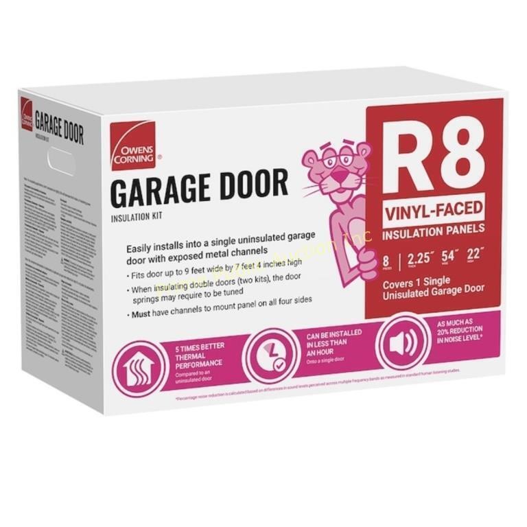 Owens $115 Retail Corning Garage Door Insulation