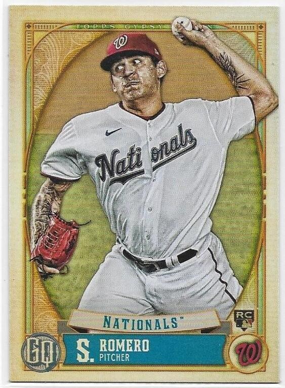 Seth Romero 2021 Gypsy Queen Rookie card