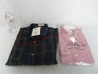 Men's Dress Shirts ~ New ~ 2XL & 16-1/2 35"