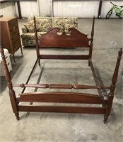 DOUBLE POSTER BED