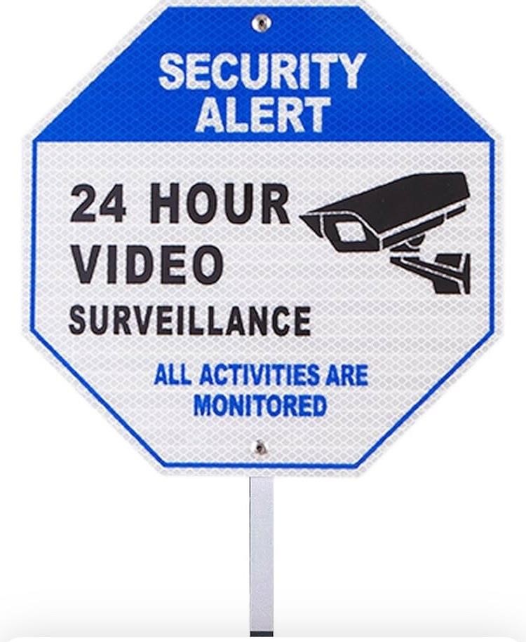 Honeycomb Reflective 24 Hour Video Surveillance