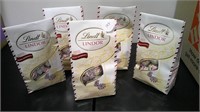 Lot of 5 bags - Lindt White Peppermint Truffles
