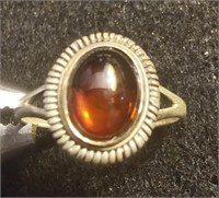 925 STERLING RING. NOT CERTAIN WHAT GEM STONE IS