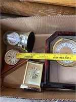 Box of mantle clocks