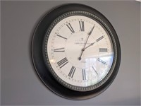 Extra Large 30" Metal Cafe de Rouge Wall Clock