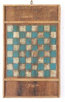 Early Blue & White Game Board