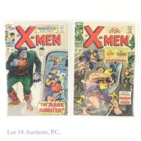 Marvel Comics The X-Men #38 #40 (1967-1968)