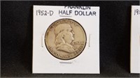 1952D Franklin Half Dollar