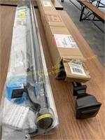 Rm Ess. tension rod (INCOMPLETE) & curtain rod