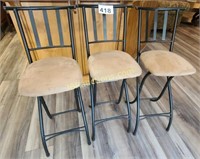 3 BAR STOOLS