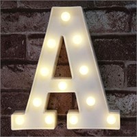 Pooqla LED Marquee Letter Lights Sign, Light Up