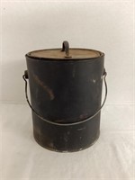 One Gallon Metal Can with Handled Lid