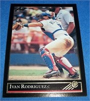 Ivan Rodriguez rookie card