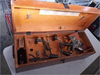 Vintage Large Toolbox packed with Neat Tools