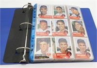 Notebook with 216 Topps Archive Baseball Cards -