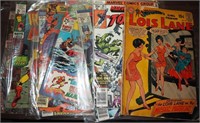 8 Lois Lane D C Comic 1969 & 70's Marvel Book Lot