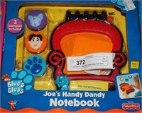 Joes Blue's Clues Handy Note Book Drawing Toy New