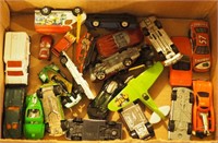 24 Pcs Ertl Matchbox & Hot Wheels Die Cast Toys