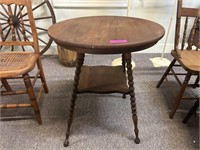 Antique Pie Table 24 X 28H