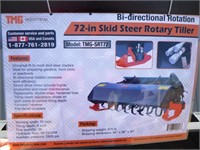 72" Skid Steer Rotary Tiller