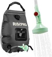 NEW! Solar Shower Bag, RISEPRO 5 gallons/20L