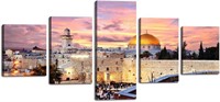Jerusalem Modern Painting on Canvas Wall Art Islam