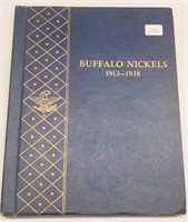 Partial Set of 63 Buffalo Nickels