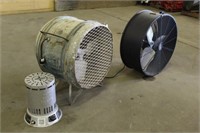 (2) Fans & Heater, Works Per Seller