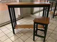 Bar table and stool