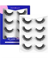 Bepholan 3D luce eyelashes 2 pack