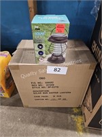 1-12ct solar bug zapper lanterns