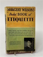 Margaret Wilson's Pocket Book of Etiquette 1942