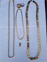 Nice Lot Of Mixed Gold Plated Jewelry
