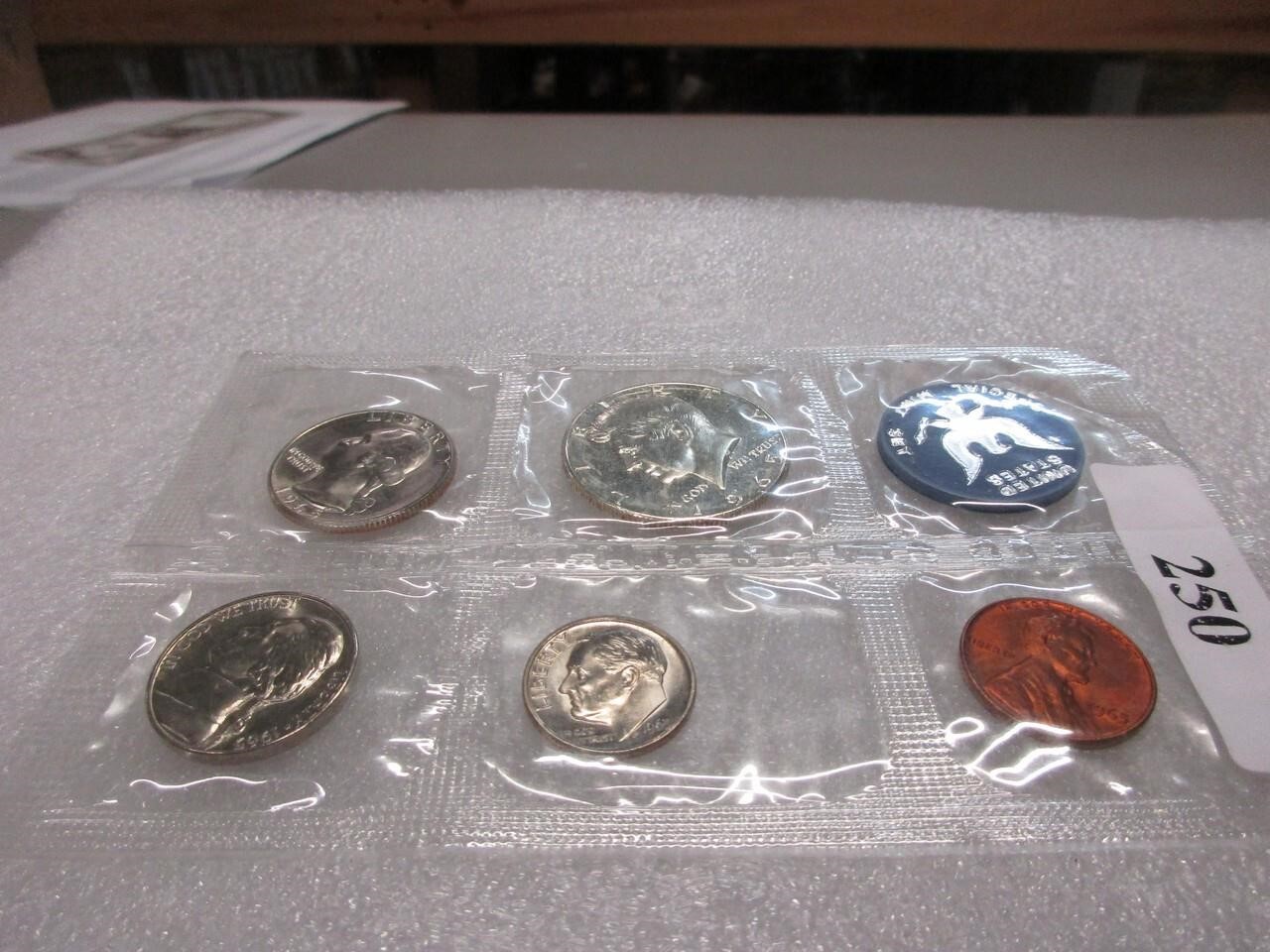 1965 Special Mint Set Silver Half