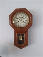 Regulator clock - has key, 23" long