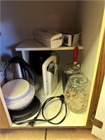 Electric tea kettle, bread slicer, food saver, vas