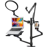 Viozon Selfie Desktop Live Stand Set 6-in-1 10" L