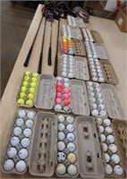 RCX Golf Clubs, Head Covers & (156) Golf Balls